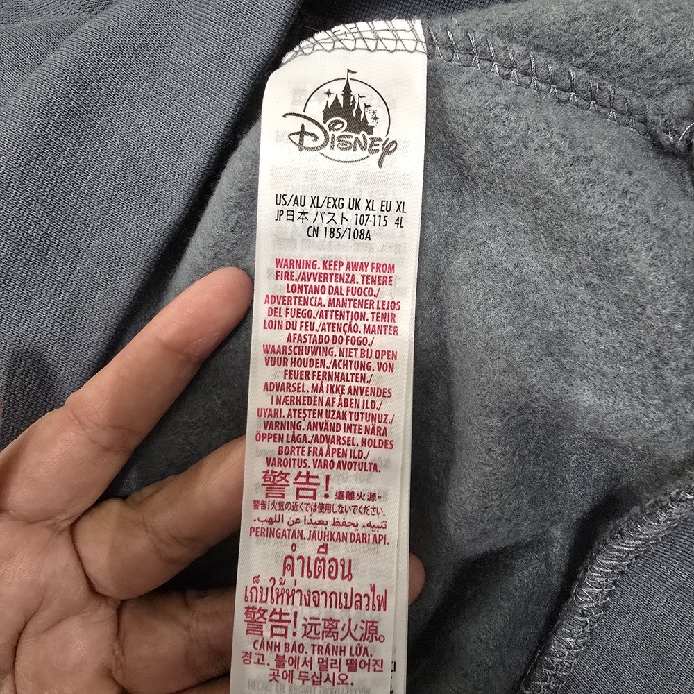 Disney Gray Zip-Up Hoodie Sweater - Picture 12 of 15